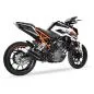 Preview: Endschalldämpfer IXIL Hyperlow Black XL für KTM Duke RC 125 390 (Euro 4)